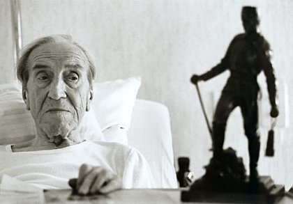 Fussballegende Ernst Kuzorra im Altenheim